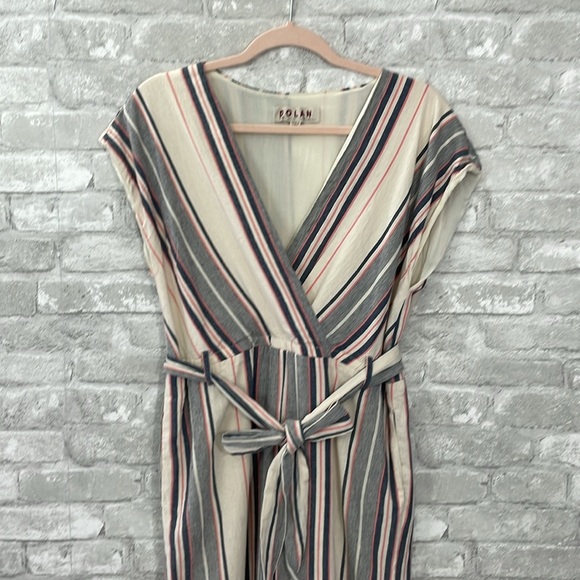 Anthropologie Dolan Left Coast Millie Striped Jumpsuit - Picture 3 of 11